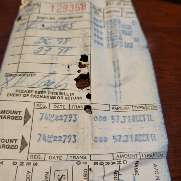 Andrew Pierre Sears Vintage Wedge Shoe Ankle Strap (Fits size 6.5) - Picture 11 of 12